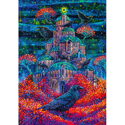 Пазл GoodLoot Imagination: Roch Urbaniak Raven Queen's Fortress 1000 ел.