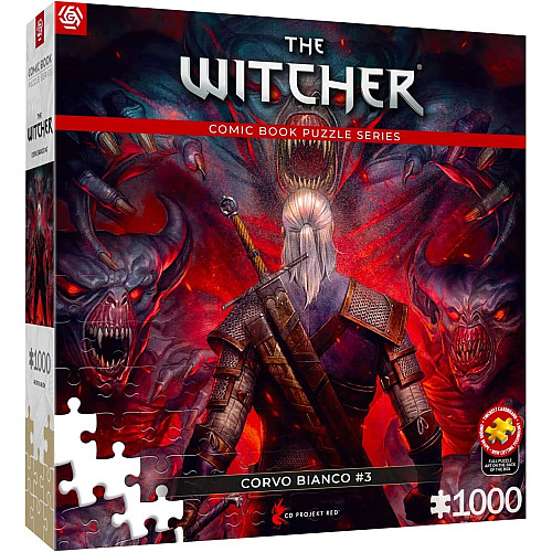 Пазл GoodLoot The Witcher Corvo Bianco 1000 од.
