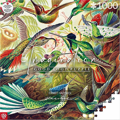 Пазл GoodLoot Imagination: Ernst Haeckel Hummingbirds 1000 ел.