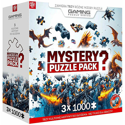 Пазл GoodLoot Mystery Puzzle Pack V1 3x1000 эл., 3 шт случайно