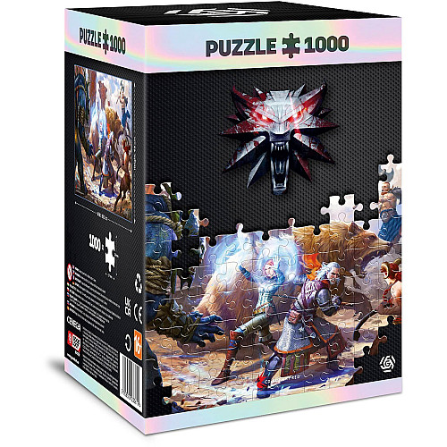Пазл GoodLoot The Witcher: Geralt & Triss in Battle 1000 ел.