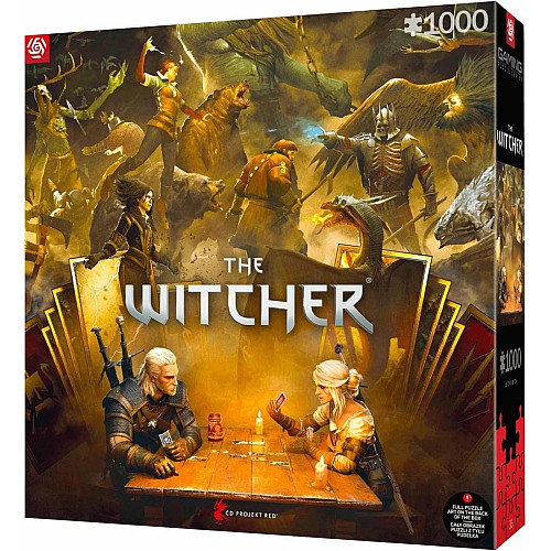 Пазл GoodLoot The Witcher Playing Gwent 1000 ел.