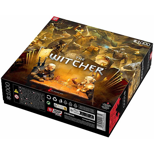 Пазл GoodLoot The Witcher Playing Gwent 1000 ел.