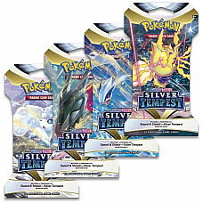 Коллекционная карточная игра Pokemon: Silver Tempest Sleeved, бустер пак (1 шт)