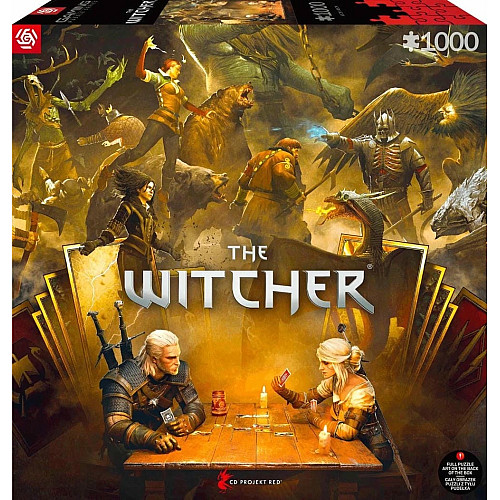 Пазл GoodLoot The Witcher Playing Gwent 1000 ел.