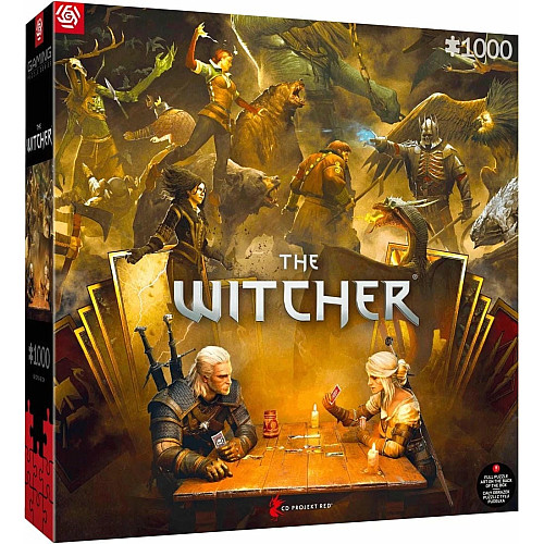 Пазл GoodLoot The Witcher Playing Gwent 1000 ел.