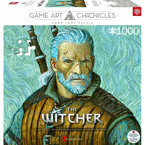 Пазл GoodLoot Witcher Geralt of Rivia & Vincent van Gogh 1000 эл.