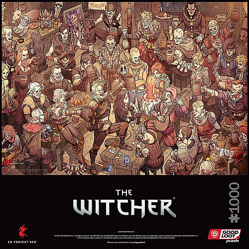 Пазл GoodLoot The Witcher Birthday 1000 од.