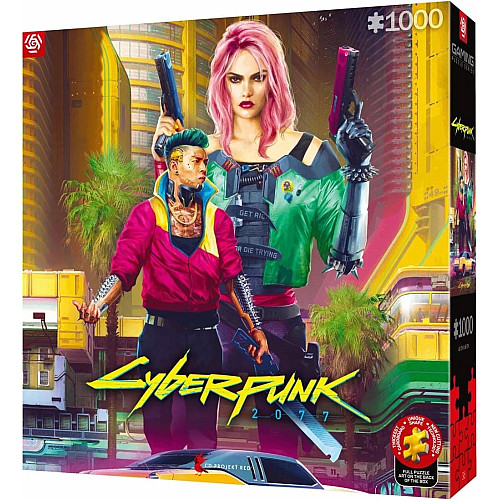 Пазл GoodLoot Cyberpunk 2077 Kitsch Style 1000 ел.