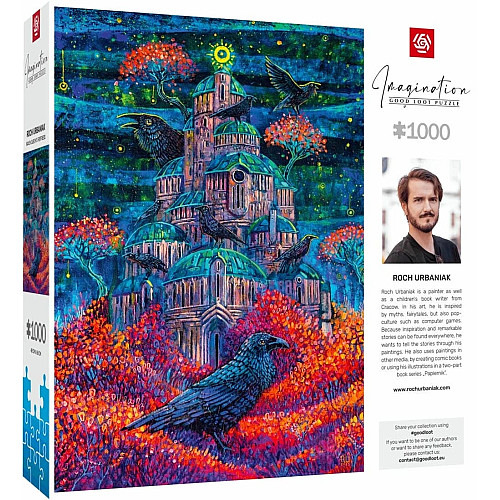 Пазл GoodLoot Imagination: Roch Urbaniak Raven Queen's Fortress 1000 ел.