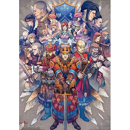 Пазл GoodLoot The Witcher Northern Realms 500 ел.