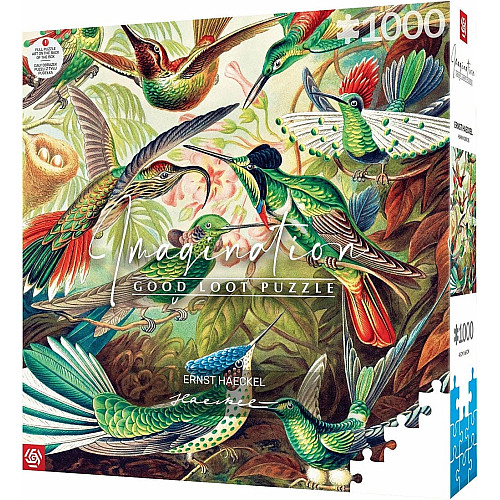 Пазл GoodLoot Imagination: Ernst Haeckel Hummingbirds 1000 ел.