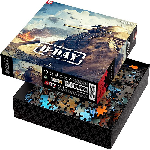 Пазл GoodLoot World of Tanks D-DAY 1000 ел.