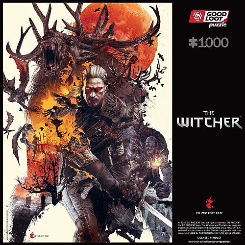 Пазл GoodLoot The Witcher Monsters 1000 од.
