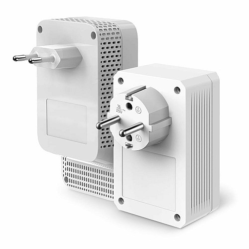 Комплект Адаптерiв Powerline TP-LINK TL-WPA7617KIT AV1000, 1xGE, AC1200, (TL-WPA7617 1шт,  TL-PA7017P 1шт), MESH