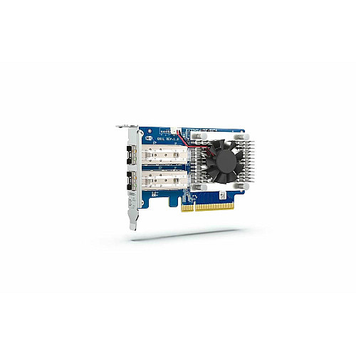 Мережева карта QNAP Dual-port SFP+ 10GbE Gen3 x8 (Broadcom BCM57412)