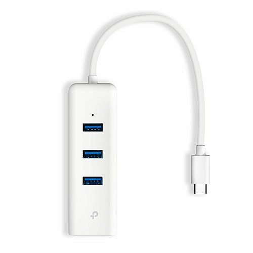 Мережевий адаптер TP-LINK UE330С 1xGE, 3xUSB3.0, USB-С