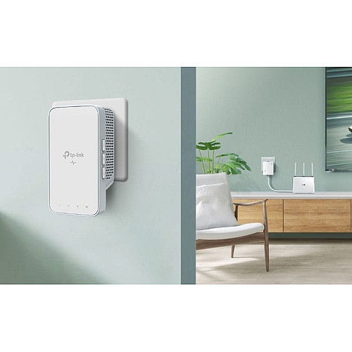 Комплект Адаптерiв Powerline TP-LINK TL-WPA7517KIT (TL-WPA7517 +  TL-PA7017) AC1200, AV1000, 1xGE MESH
