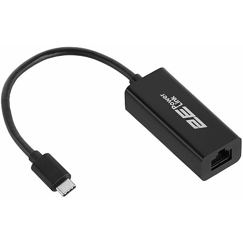 Мережевий адаптер 2E PowerLink U2085T 1xGE, USB TypeC