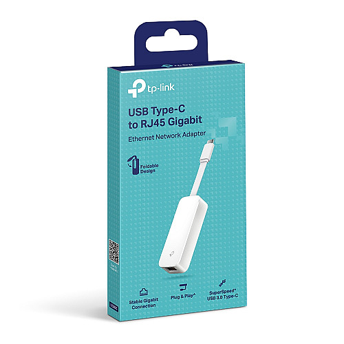 Мережевий адаптер TP-LINK UE300C 1xGE, USB TypeC