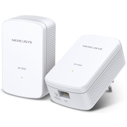 Комплект Адаптерiв Powerline Mercusys MP500 Kit AV1000, 1xGE, 2 шт Розетка