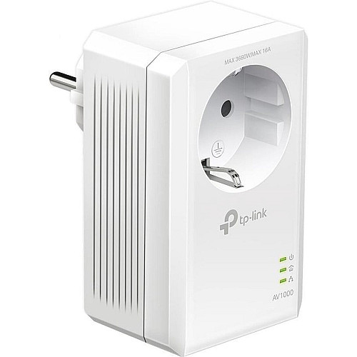 Адаптер Powerline TP-LINK TL-PA7017P AV1000, 1xGE, Розетка
