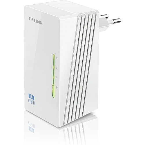 Комплект Адаптерiв Powerline TP-LINK TL-WPA4220KIT AV600, N300, (TL-WPA4220 1шт, TL-PA4010 1шт)