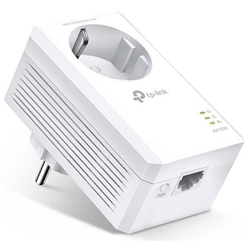 Адаптер Powerline TP-LINK TL-PA7017P AV1000, 1xGE, Розетка