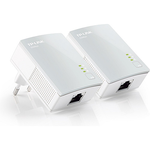 Комплект Адаптерiв Powerline TP-LINK TL-PA4010KIT AV600, 1xFE, (TL-PA4010 2шт)