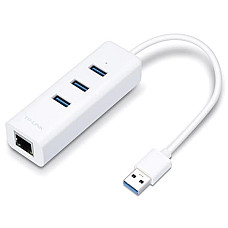 Мережевий адаптер TP-LINK UE330 1xGE, 3xUSB3.0, USB3.0