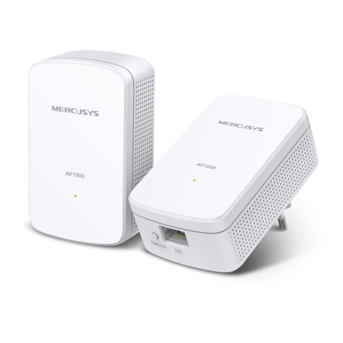 Комплект Адаптерiв Powerline Mercusys MP500 Kit AV1000, 1xGE, 2 шт Розетка