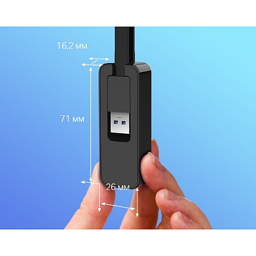 Мережевий адаптер TP-LINK UE306 1xGE, USB3.0