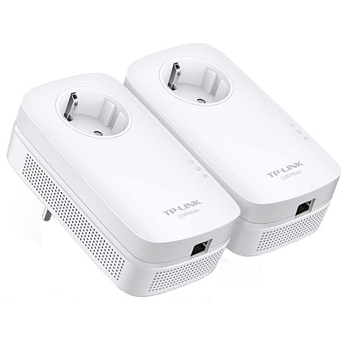 Комплект адаптеров Powerline TP-LINK TL-PA8010PKIT AV1300, 1xGE, (TL-PA8010 2шт), Розетка