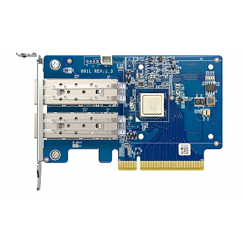 Мережева карта QNAP Dual-port SFP+ 10GbE Gen3 x8 (Broadcom BCM57412)
