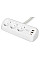 Блок розеток DIGITUS Office, 3xSchuko, 2xUSB-A, 1xUSB-C, 16A, 1.5м, вилка Schuko, білий
