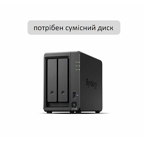 Мережеве сховище NAS Synology DS725+