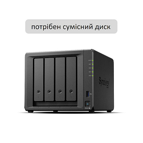 Сетевое хранилище NAS Synology DS425+