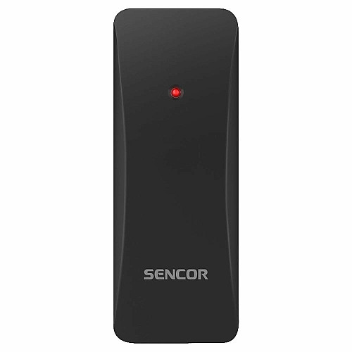 Метеостанция Sencor, внутр/наруж измерения, АААх3+ААх2, темп-ра, влажность, время, прогноз погоды, черный
