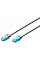 Патч-корд DIGITUS CAT 5e UTP, 3м, AWG 26/7, CCA, PVC, сірий
