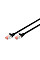 Патч-корд DIGITUS CAT 6 S-FTP, 3м, AWG 27/7, LSZH, чорний
