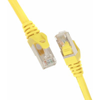 Патч-корд 2E САТ 5e, UTP, 1.20м, 26AWG, RJ45, 7/0.16, Cu, PVC, желтый