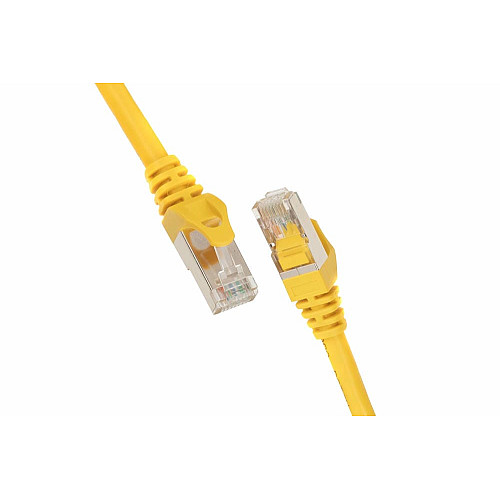 Патч-корд 2E САТ 6, S-FTP, 1м, 26AWG, RJ45, 7/0.16, Cu, PVC, желтый