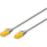 Патч-корд DIGITUS САТ 6A U-UTP, 2м, AWG 26/7, Cu, LSZH, сірий