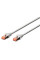 Патч-корд DIGITUS САТ 6 S-FTP, 1.5м, AWG 27/7, Cu, LSZH, сірий