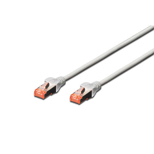 Патч-корд DIGITUS CAT 6 S-FTP, 2м, AWG 27/7, LSZH, сірий
