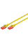Патч-корд DIGITUS CAT 6 UTP, 2м, AWG 26/7, Cu, LSZH, жовтий