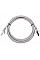 Патч-корд 2E САТ 5e, FTP, 3м, 26AWG, RJ45, 7/0.16, Cu, LSZH, сірий