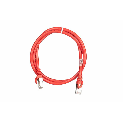 Патч-корд 2E САТ 6, S-FTP, 1м, 26AWG, RJ45, 7/0.16, Cu, PVC, червоний