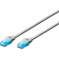 Патч-корд DIGITUS CAT 5e UTP, 20м, AWG 26/7, CCA, PVC, сірий