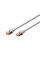 Патч-корд DIGITUS САТ 6 S-FTP, 1.5м, AWG 27/7, Cu, LSZH, сірий
